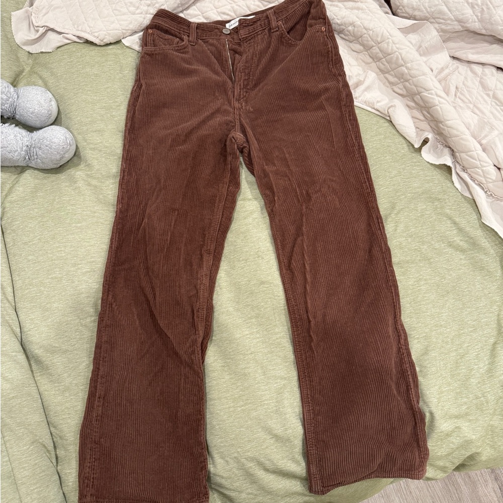 Brown Corduroy Pants